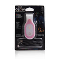 Pink ClipGlow - Rechargeable Handsfree Magnetic Flashlight