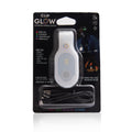 White ClipGlow - Rechargeable Handsfree Magnetic Flashlight
